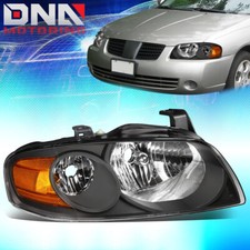 For 2004-2006 Nissan Sentra Passenger Right Factory Style Headlight Lamp Black