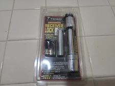 Trimax 1/2" or 5/8" Universal Combo Hitch Pin Receiver Lock Draw Bar Plug Chrome