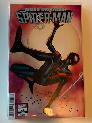 MILES MORALES SPIDER-MAN #25 NM PICHELLI 1:25 RETAILER INCENTIVE VARIANT 2021