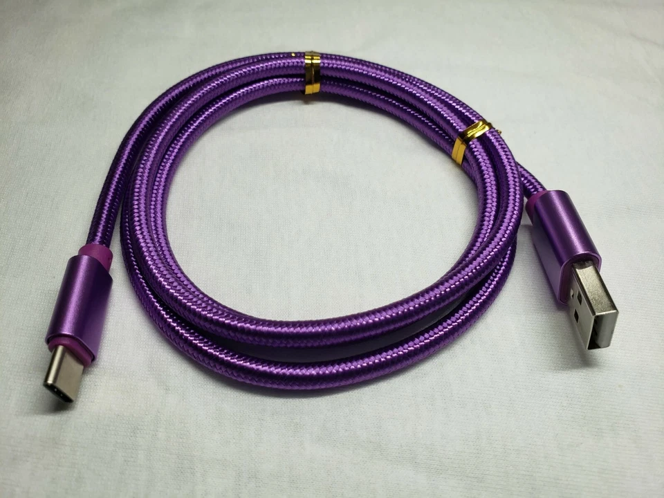 50x 3ft Type-C USB Braided Fast Charger Cable Quick Charging Cord Bulk Wholesale - Image 4 of 4