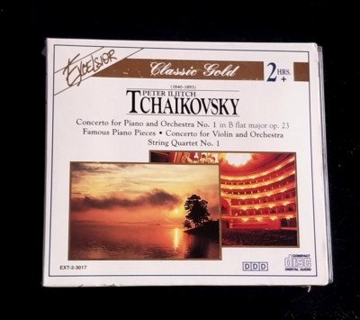 TCHAIKOVSKY PETER ILJITCH EXCELSIOR CLASSIC GOLD 2 CDS MADACY 1995