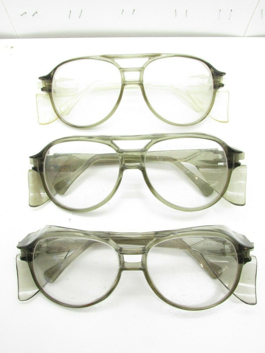 小物 American Optical Safety aviator SET of 3 AMERICAN OPTICAL AO AEROSITE AVIATOR SAFETY GLASSES w