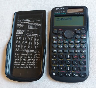 Casio fx-115ES Plus Natural V.P.A.M. Scientific Calculator | eBay