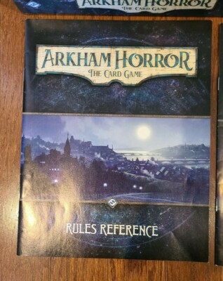 arkham horror card game rules reference RULES REFERENCE