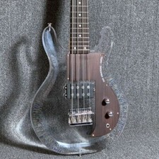 Replica Ampeg Dan ArmStrong Solid Acrylic Body Bass Guitar
