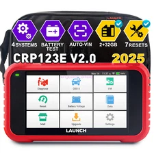 2025 LAUNCH CRP123E V2.0 Car OBD2 Scanner Code Reader Diagnostic Tool Auto VIN
