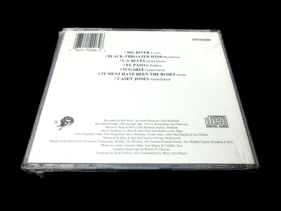 Grateful Dead Steal Your Face Volume 2 CD 1974 GD Live 1976 1989 GDCD 4006 1-CD Foto 2 de 4