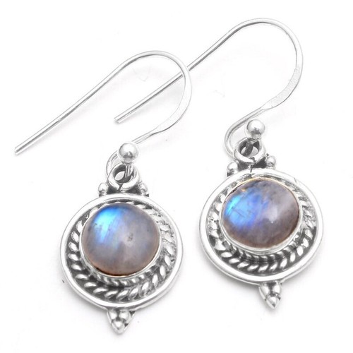 Women Danglers 925 Sterling Silver Moonstone Earrings, 5gm at Rs 100/gram in Jaipur Women Danglers 925 Sterling Silver Moonstone Earrings, 5gm at Rs 100/gram in Jaipur