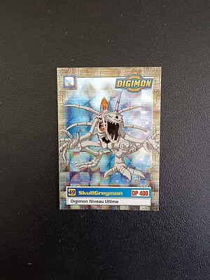 skullgreymon digimon holographische Foilkarte Ultimate Level DE