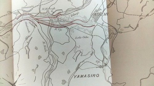1915 Map Plan of the River Yodo Japan Kawachi Settu Yamasiro Osaka Fusimi - Picture 3 of 4