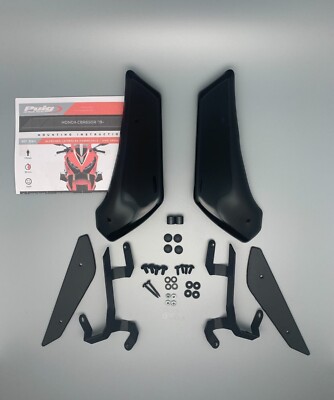 PUIG DOWNFORCE SPOILER HONDA CBR 650 R BJ.19- SCHWARZ