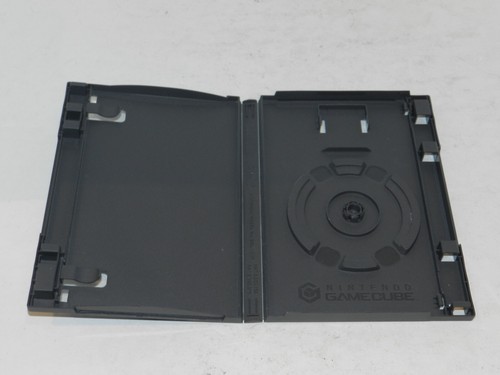 Original OEM Nintendo Gamecube NGC Empty Game Cases Black Genuine - Picture 2 of 2