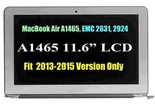 LCD Screen Display Assembly 11" MacBook Air 2013 2014 2015 661-02345 661-7468 .