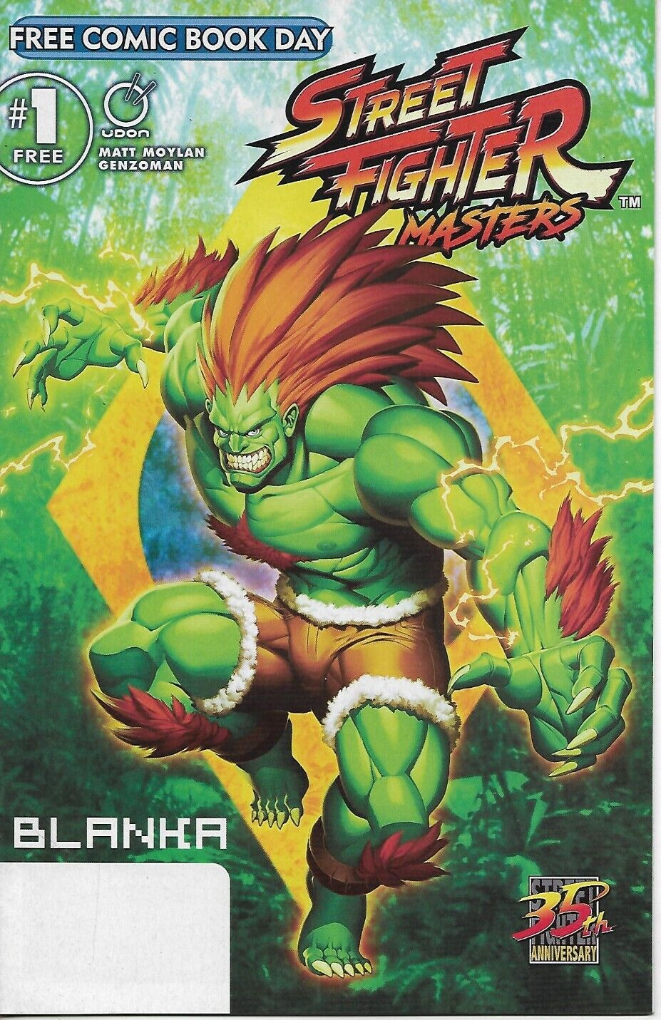 FCBD (2022) STREET FIGHTER MASTERS #1 - Back Issue (S)