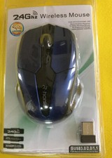 2.4GHz Wireless Optical Mouse USB Receiver Adjustable DPI for PC Laptop Desktop