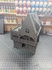 3d Printed Magic Shop for DND/TTRPGs 28mm unpainted terrain for wargaming 