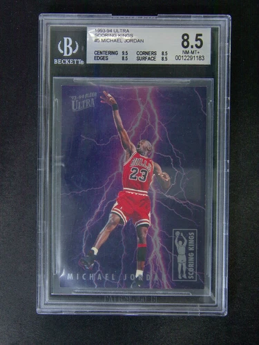 1993-94 Ultra Michael Jordan #5 Scoring Kings SSP BGS 8.5