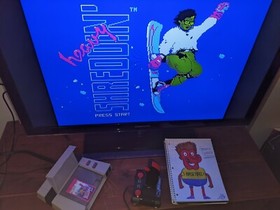 Heavy Shreddin The Snowboarding Video Game CIB NES Nintendo Entertainment System