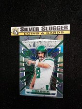2023 Aaron Rodgers Panini Clearly Donruss My House Green /49 NY Jets Color Match