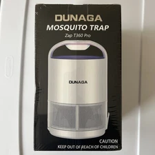 Dunaga Indoor Fly Trap With 9 Sticky Glue Boards, White