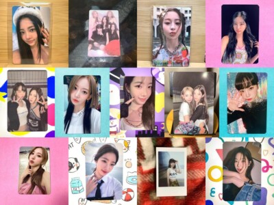lesserafim antifragile pob fansign lucky draw videocall album photocard kpop vce