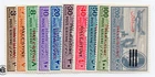 Egypt #NC14/NC24 MH 1953 PALESTINE occupation overprint part set CV $182.20