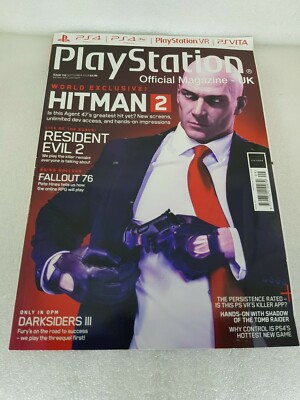 Playstation Official Magazine - UK - #152 - Hitman 2 & Warface - Double Sided