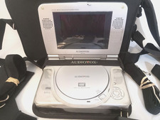 Audiovox Portable DVD Player VPB50 5 Inch With Bag Charger Car Charger 2 Remotes