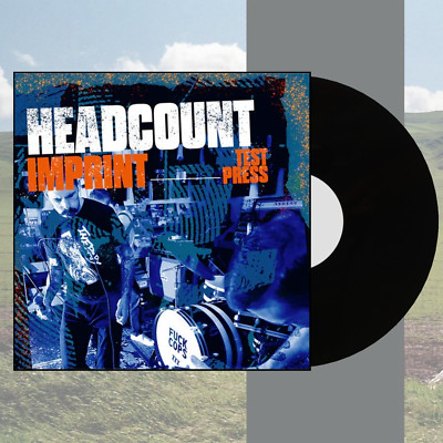 Headcount - Imprint LP (NEW) Test Pressing Black /35