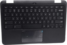 Deal4GO Upper Case Cover Palmrest Keyboard  TouchPad Assembly Replacement Dell
