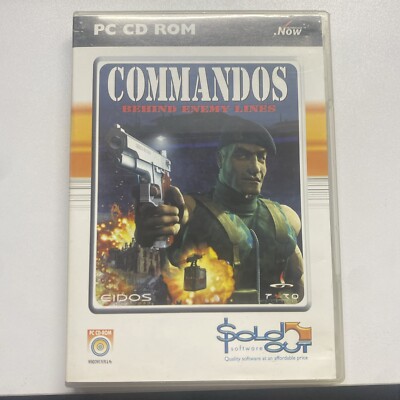 Commandos Behind Enemy Lines PC CD ROM