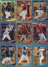 2023 Donruss Zac Veen Rated Prospect Holo Carolina Blue Parallel Card