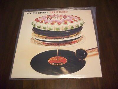 The Rolling Stones, Let It Bleed.2013 Abkco  Clear Vinyl Press. New, Sealed !