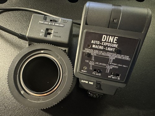 Lester Dine Auto Macro Ringlight Flash for Nikon 52mm Micro Close Up Ring Light! - Picture 2 of 2