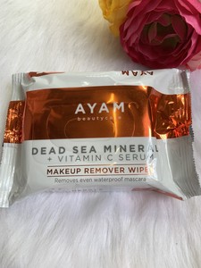 ayam beauty care dead sea minerals wipes