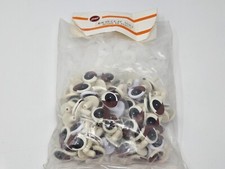 Bulk 144 Zims Brown Lid 20mm Oval Comical Cartoon Plastic Safety Eyes Craft Doll