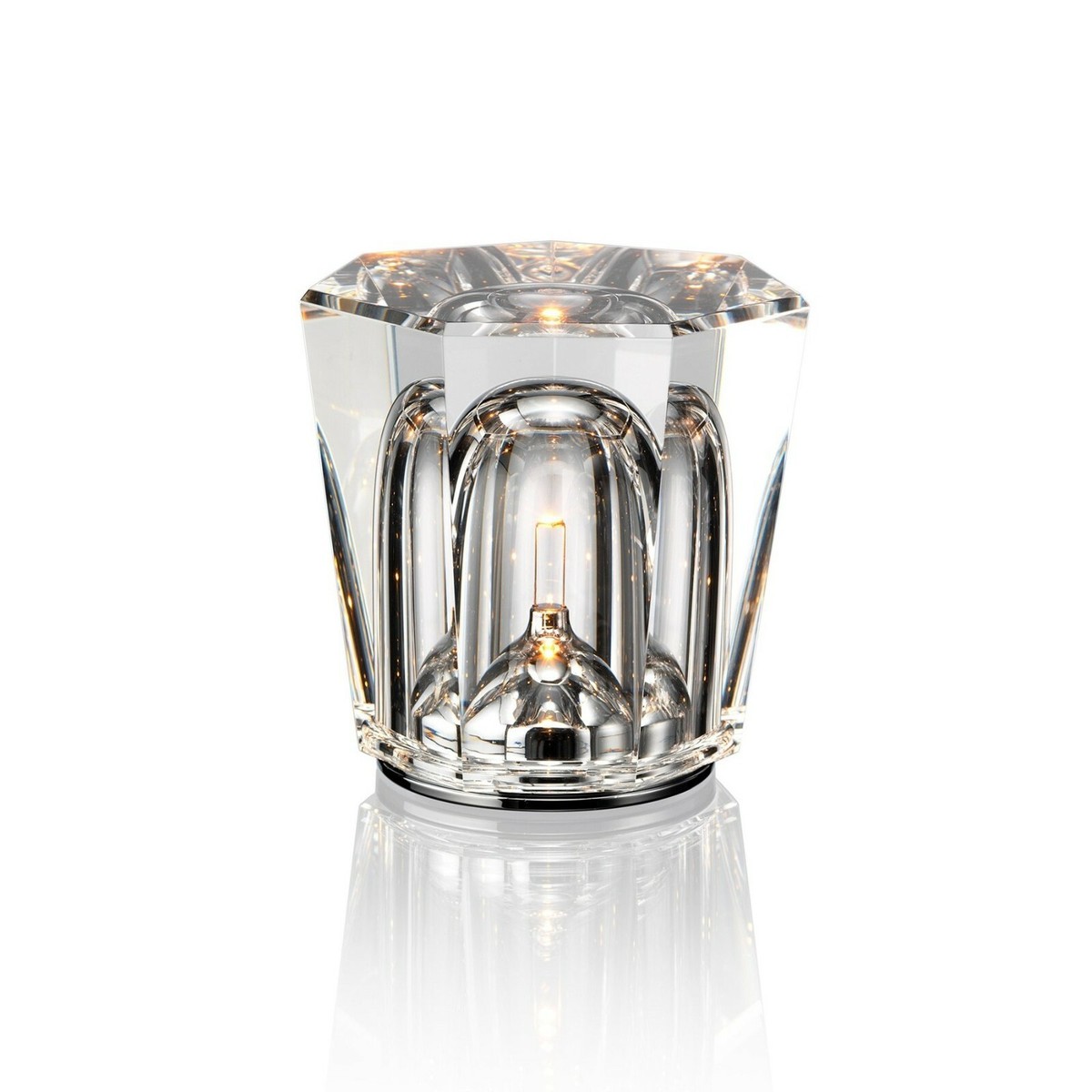 Xtal Cordless Table Lamp Ambientec Rechargeable LED Lamp Solid  