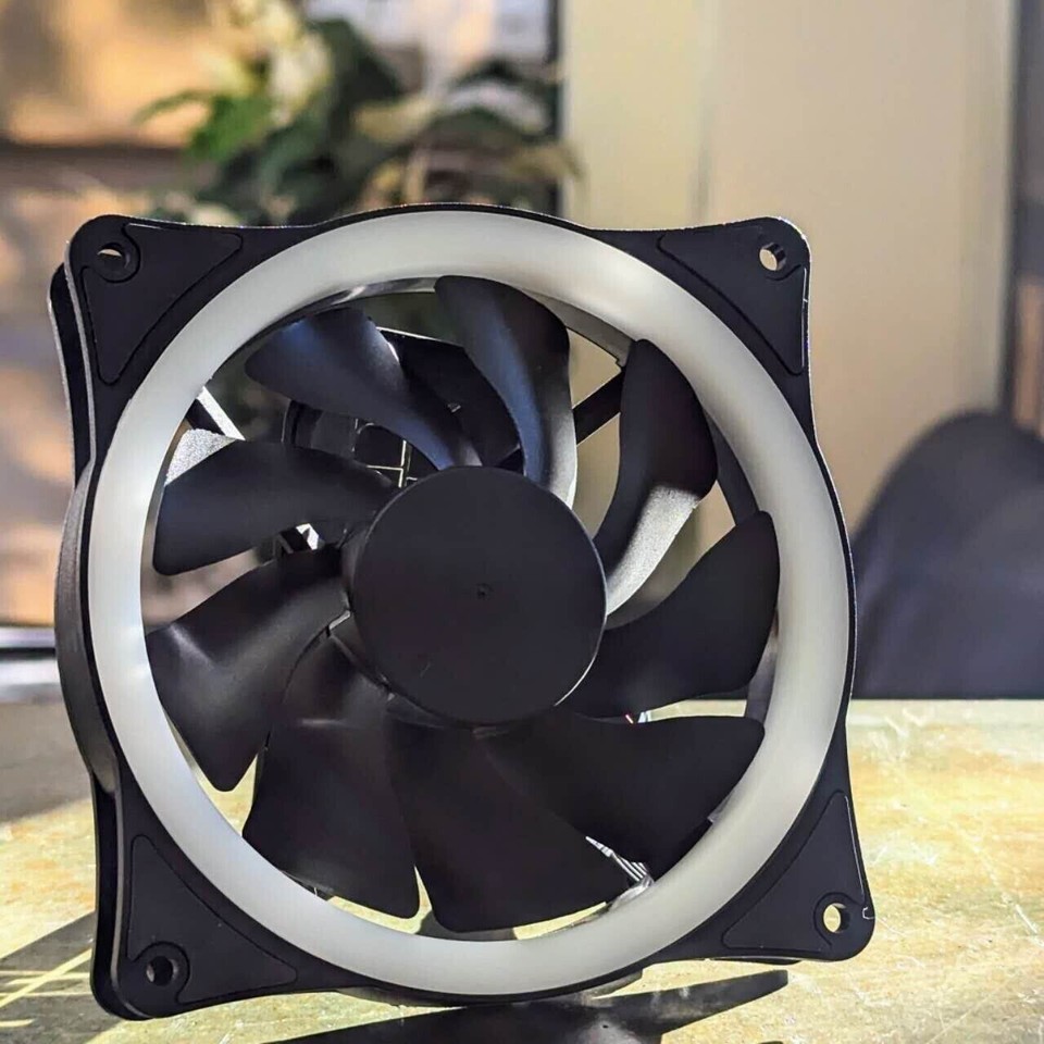 COOLER MASTER DESKTOP 120MM RGB 4PIN 12V BLACK CASE COOLING FAN DF1202512B2UN eBay