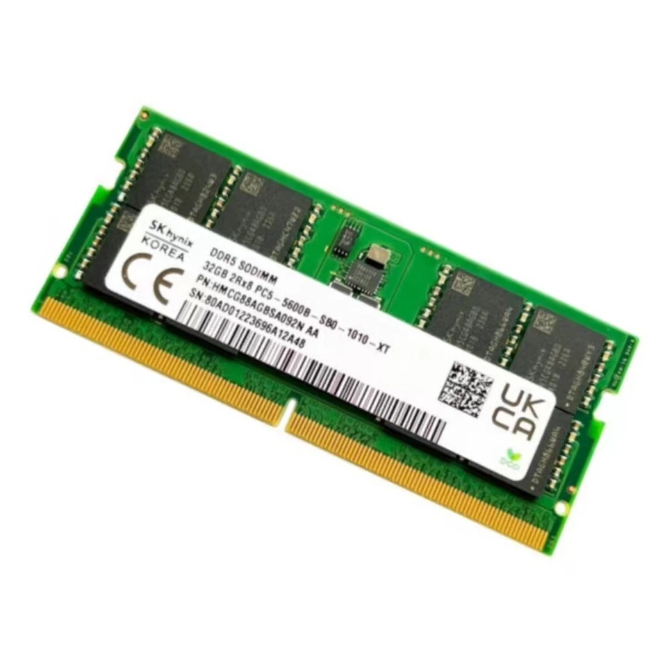 New SK Hynix 32GB DDR5 5600MHz PC5-44800 262-Pins 2RX8 Laptop SODIMM Memory Ram - Image 3 of 4