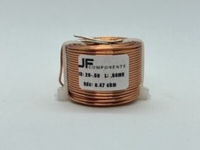 JFcomponents 0.50mH audio inductor coil 20 gauge air core coil for crossovers 