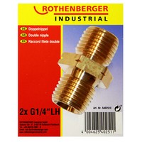 Rothenberger Propanregler 50Mbar/4Bar | Schlauchbruchsicherung | Gasschlauch
