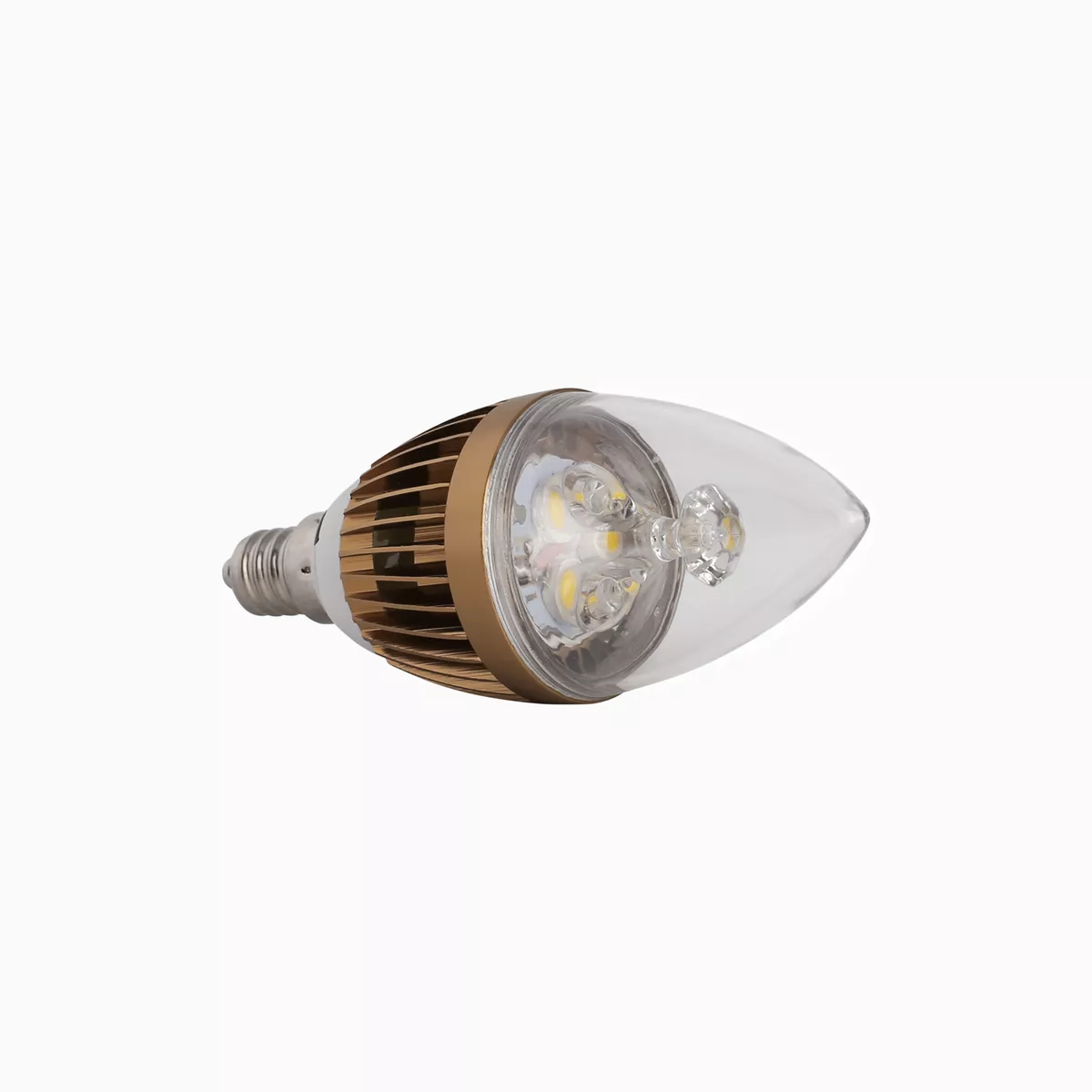 E14 B15 B22 E27 Dimmable 6W 8W 10W LED Chandelier Candle Light