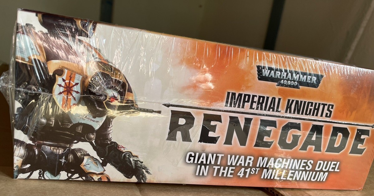 Warhammer 40k : Imperial Knights Renegade Box Set : Complete