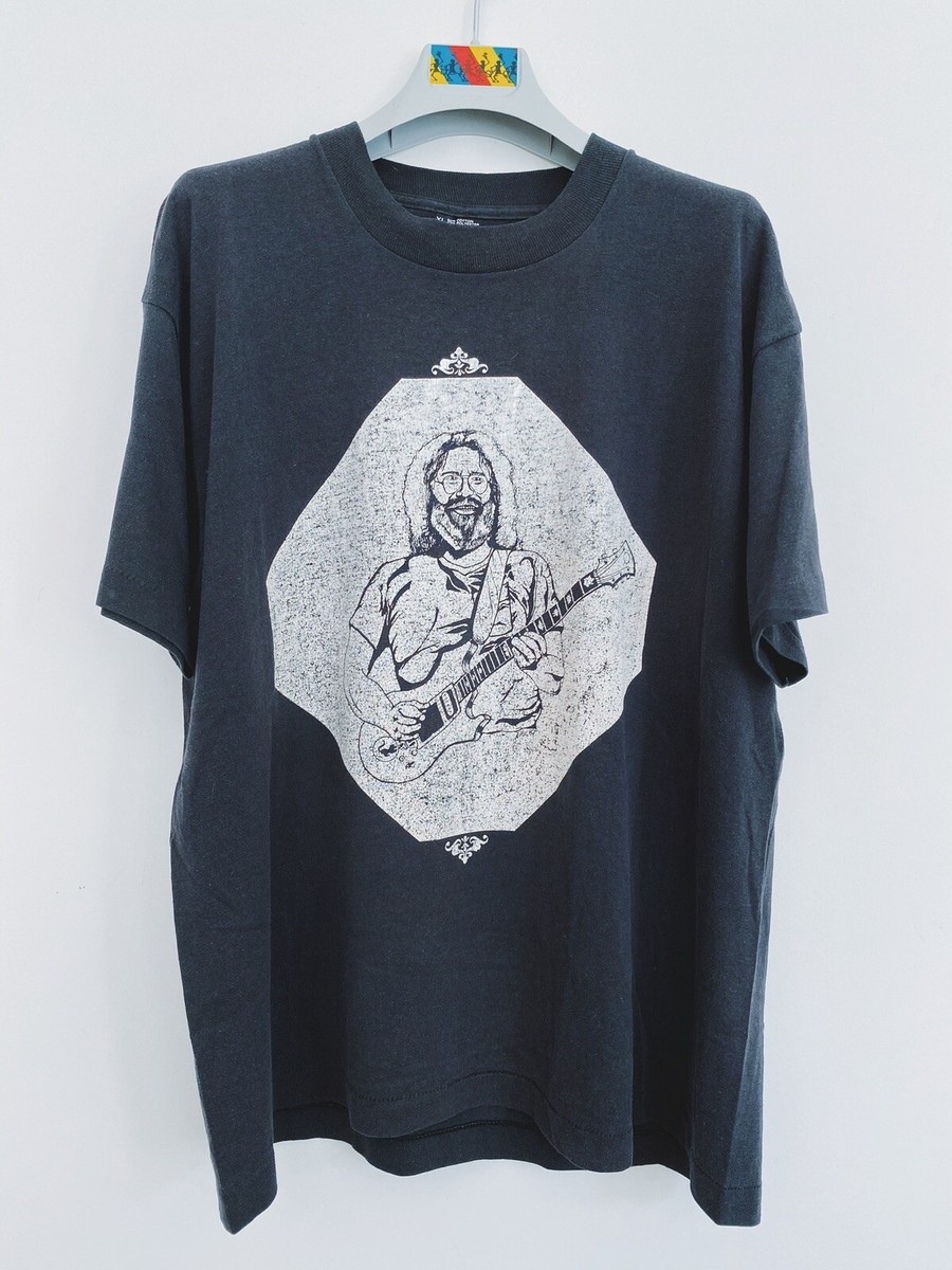 トップス 90s Jerry Garcia vintage T-Shirt Vintage Jerry Garcia shirt - RARE 90s LOT TEE JGB Grateful