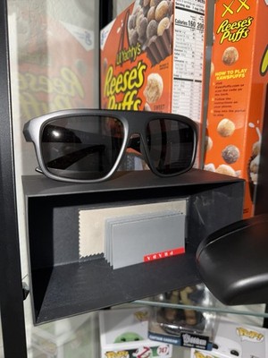 PRADA Lina Rossa Sunglasses Black Frame