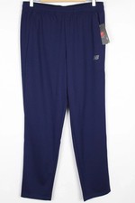 New Balance Men's Core Knit Jogger Pants Gym Training M Dark Blue MP83958