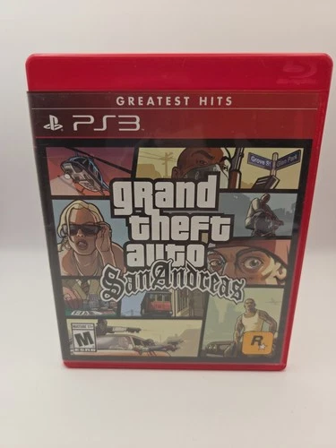 Grand Theft Auto: San Andreas (Sony PlayStation 3, 2015) Rockstar Games