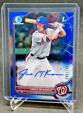 2022 Bowman Draft Chrome JARED MCKENZIE 1st RC Blue Refractor AUTO 98/150