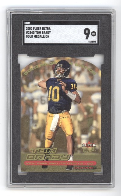 Tom Brady 2000 Fleer Ultra Gold