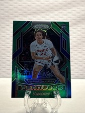 2025 Panini Prizm WNBA Fearless Sonia Citron Green Prizm #15 (RC)